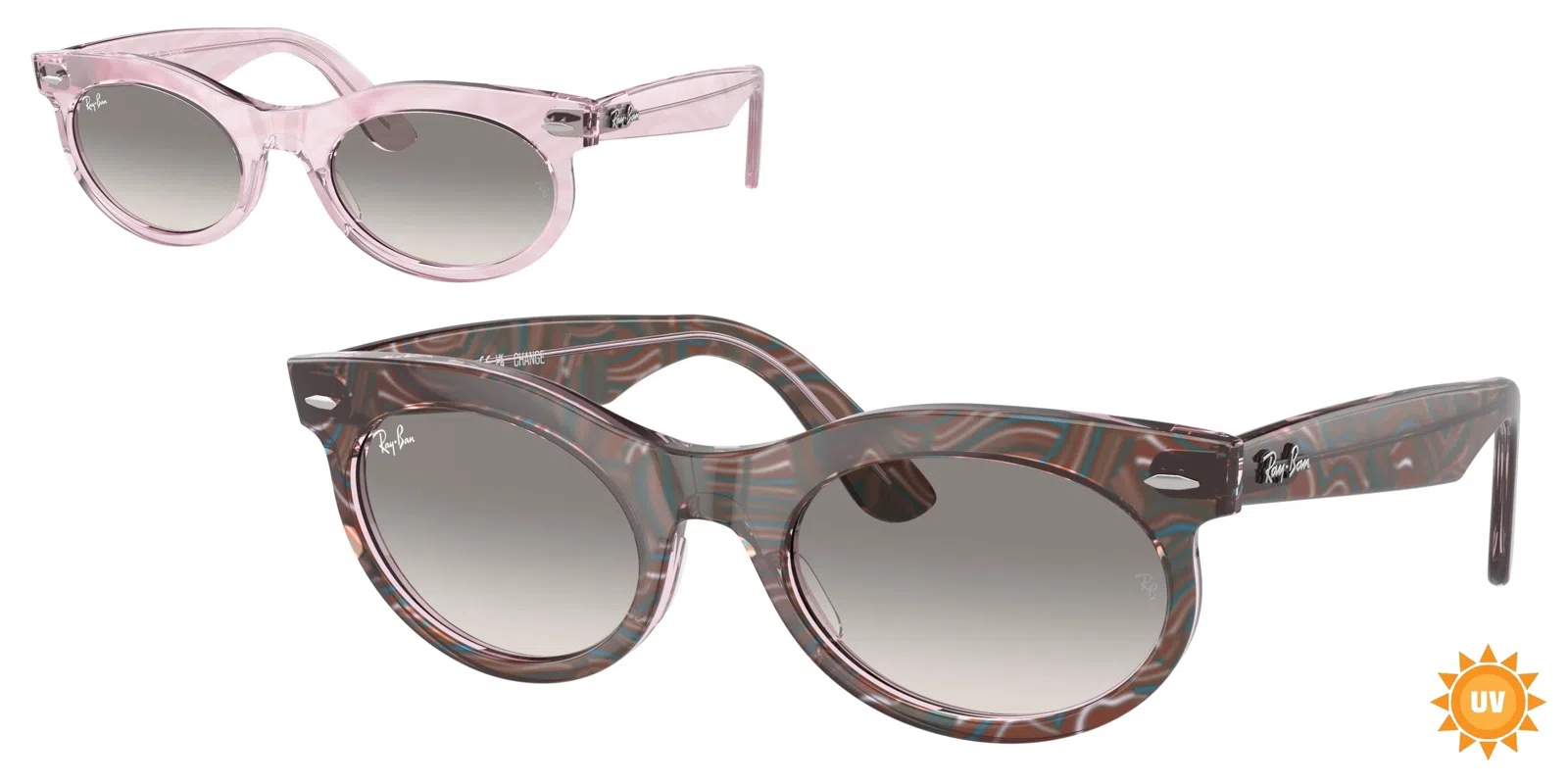 Ray-Ban Wayfarer Oval 2242F Sunglasses - view 59
